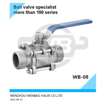 1.4308 Male Threaded Ball Valve Dn40 Pn64 Price